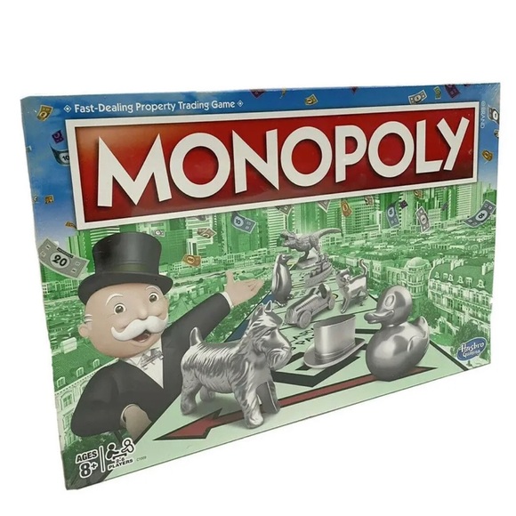Monopoly Classic Edition (Hasbro, 2017) Board Game - Picture 2 of 6